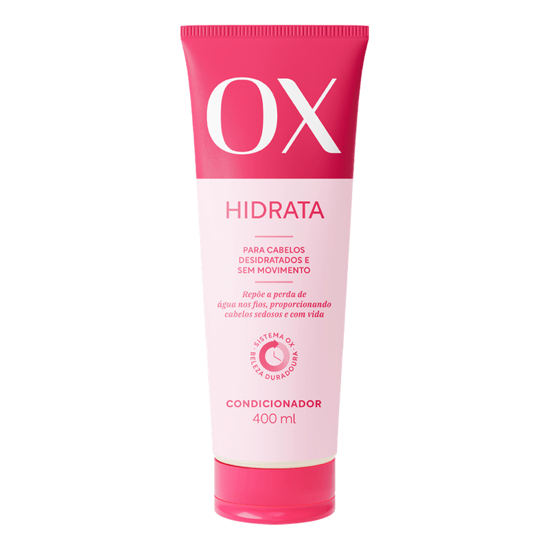 Condicionador OX Hidrata para Cabelos Desidratados e sem Movimento 400ml