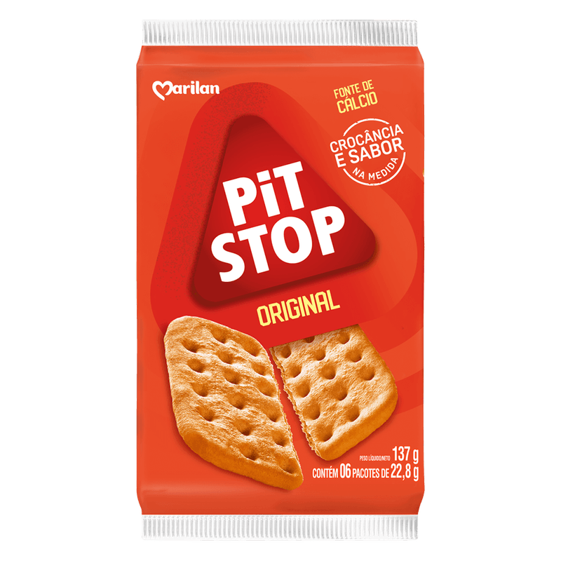 Biscoito Marilan Pit Stop Original 137g