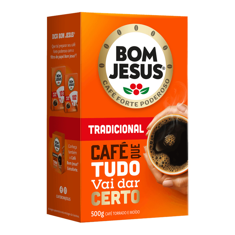 Caf a Vcuo Bom Jesus Tradicional 500g