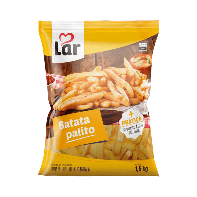 Batata Lar Pr Frita Palito Congelada 15kg