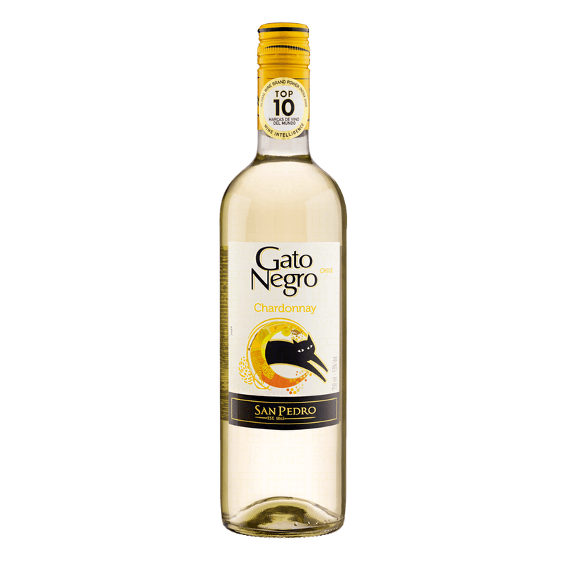Vinho Gato Negro Chardonnay Chileno 750ml