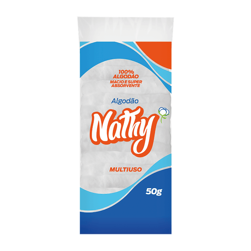 Algodo Nathy Multiuso 50g