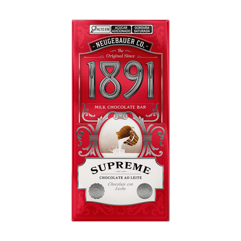 Chocolate Neugebauer 1891 Supreme Leite 45g