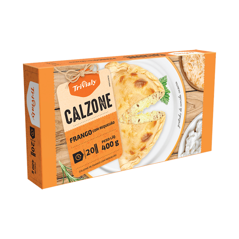 Calzone Trivialy Frango 400g