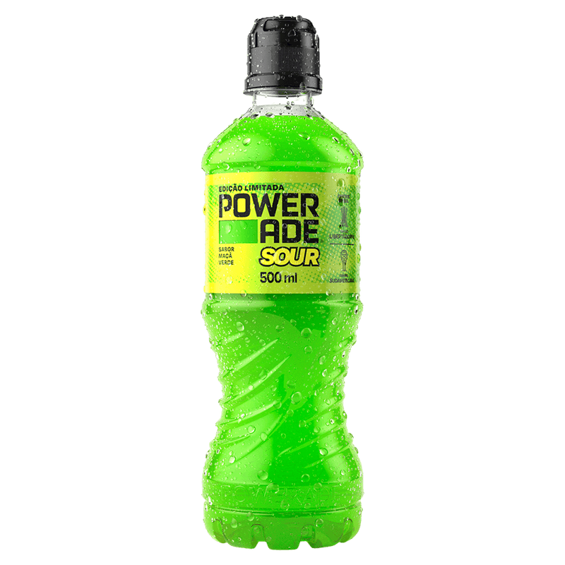 Isotnico Powerade Sour Ma Verde Pet 500ml