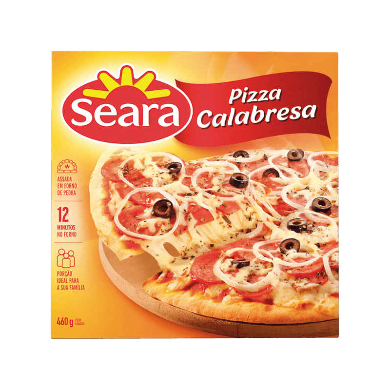 Pizza Seara Calabresa 460g