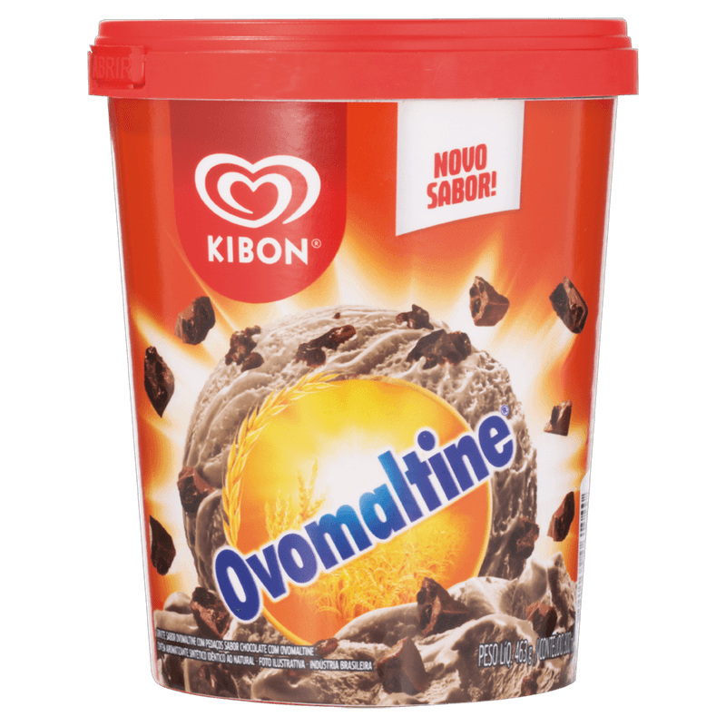 Sorvete Kibon Blast Ovomaltine 800ml