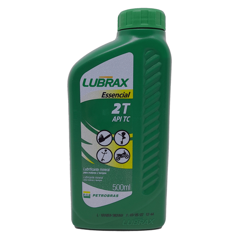 leo Lubrificante Lubrax Essencial 2 Tempos para Motores 500ml
