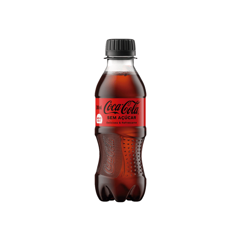 Refrigerante CocaCola sem Acar Pet 200ml