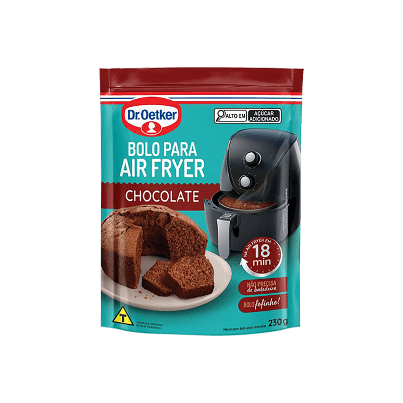 Mistura para Bolo DrOetker Air Fryer Chocolate 230g