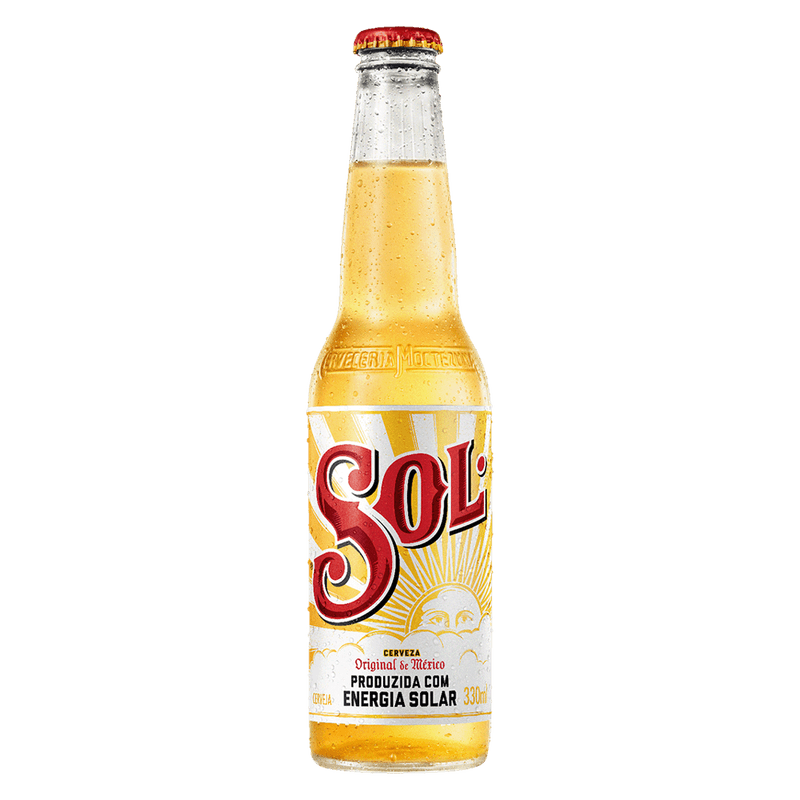 Cerveja Sol Premium Long Neck 330ml