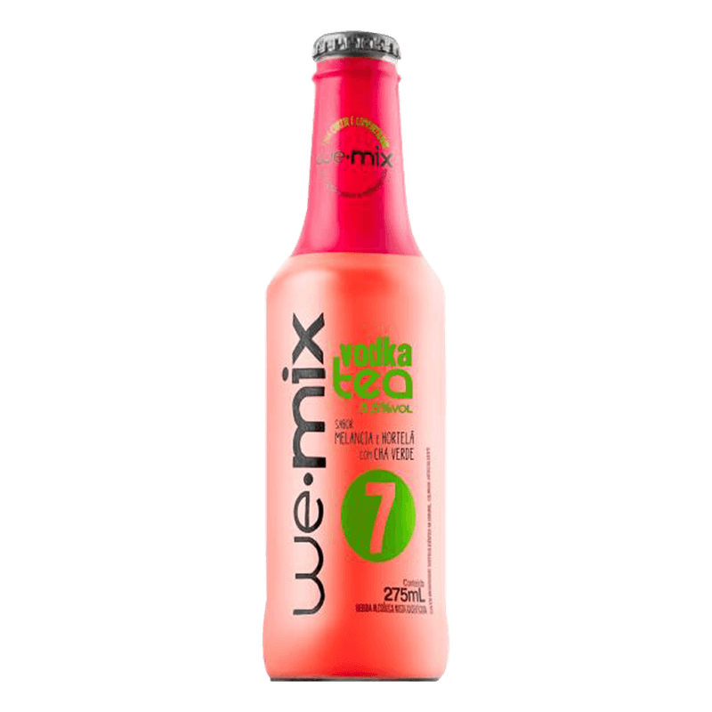 Bebida Mista WeMix Vodka Tea Melancia e Hortel com Ch Verde Long Neck 275ml