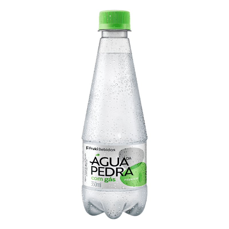 gua Mineral gua da Pedra com Gs Pet 350ml