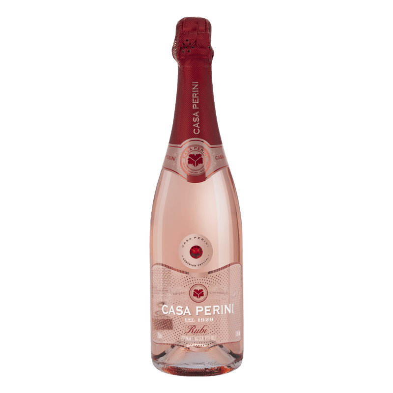 Espumante Casa Perini Rubi Ros Brut Ediao Limitada 750ml