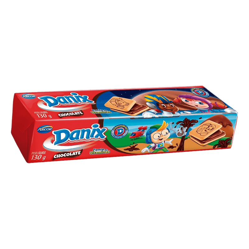 Biscoito Recheado Danix Chocolate 130g