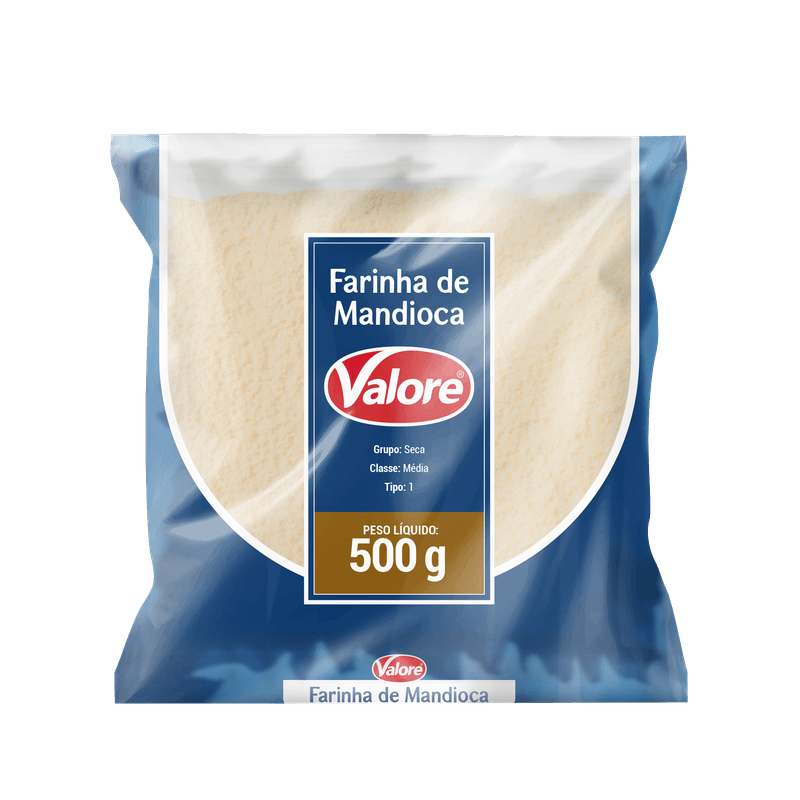 Farinha de Mandioca Valore Tipo 1 500g