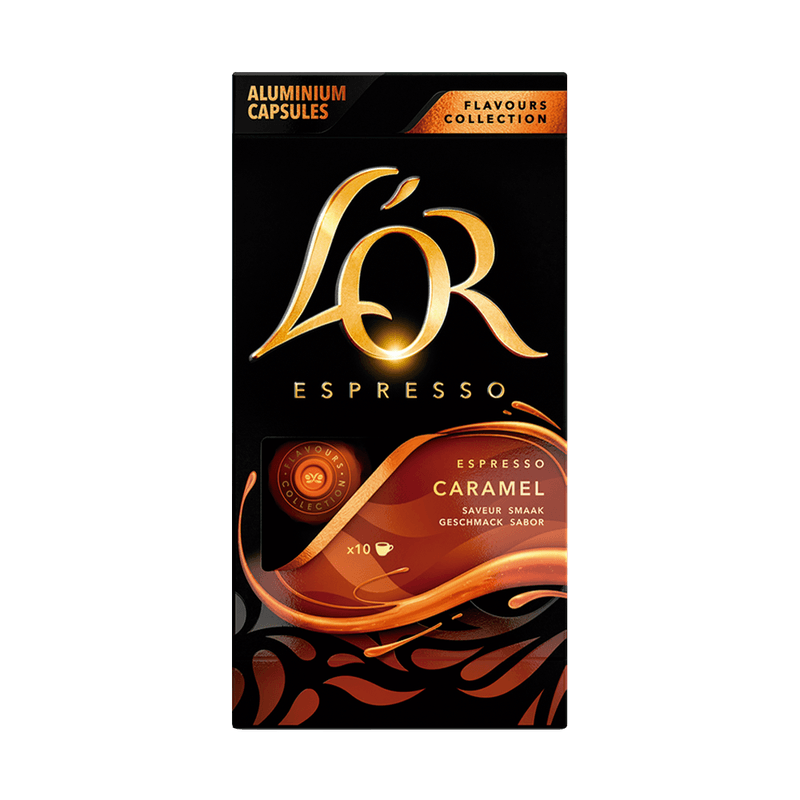 Caf em Cpsulas LOR Espresso Caramel 52g com 10un