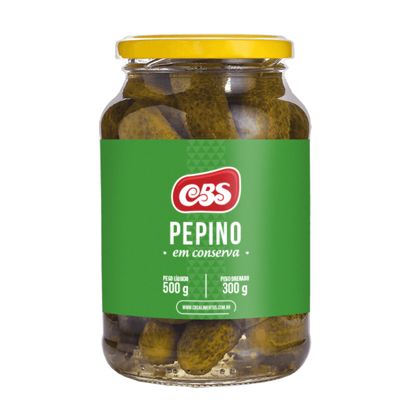 Pepino em Conserva CBS Vidro 300g