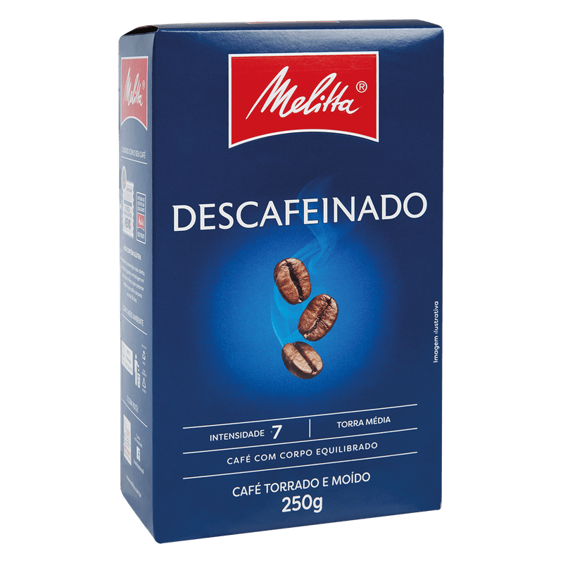 Caf a Vcuo Melitta Descafeinado 250g