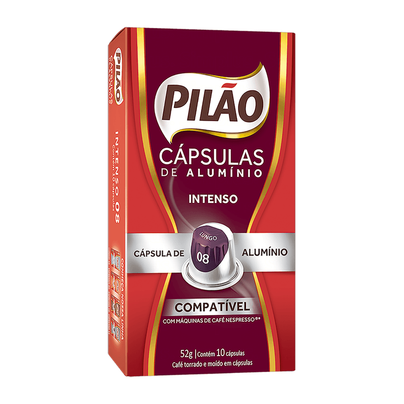 Caf em Cpsulas Pilo Intenso Lungo 8 52g com 10un