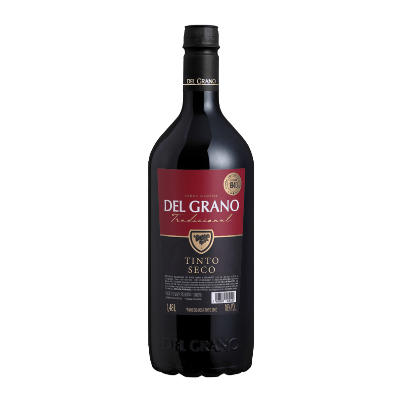 Vinho Del Grano Tinto Seco Pet 148L