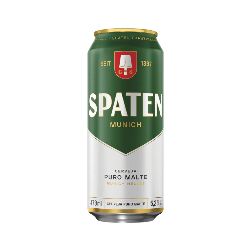 Cerveja Spaten Puro Malte Lato 473ml