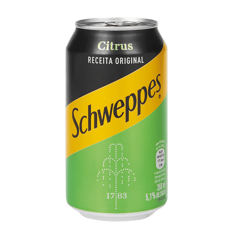 Refrigerante Schweppes Citrus Original Lata 350ml