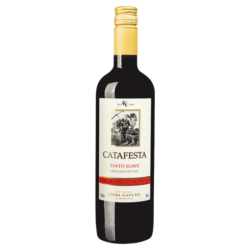 Vinho Catafesta Tinto Suave 750ml